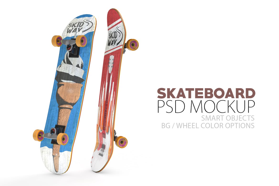 ✓ free for commercial use ✓ high quality images. 200 Best Skateboard Mockup Templates Free Premium