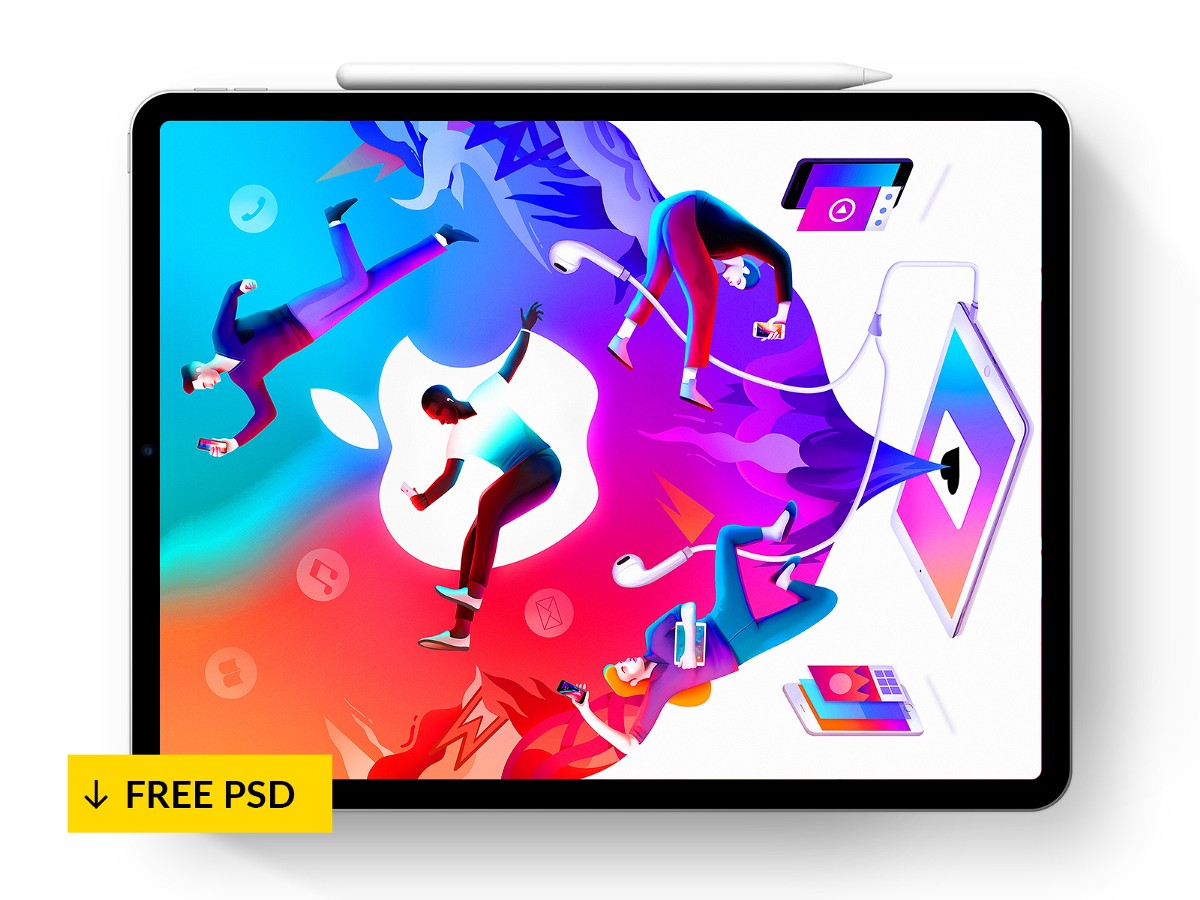 It's incredibly easy to use and doesn't require any additional software. Free Ipad Pro Mockups For 2020 Psd Sketch December 2021 Ux Planet