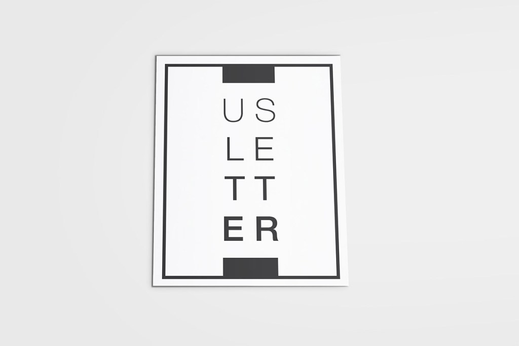 40+ Download Us Letter Mockup&nbsp;Psd