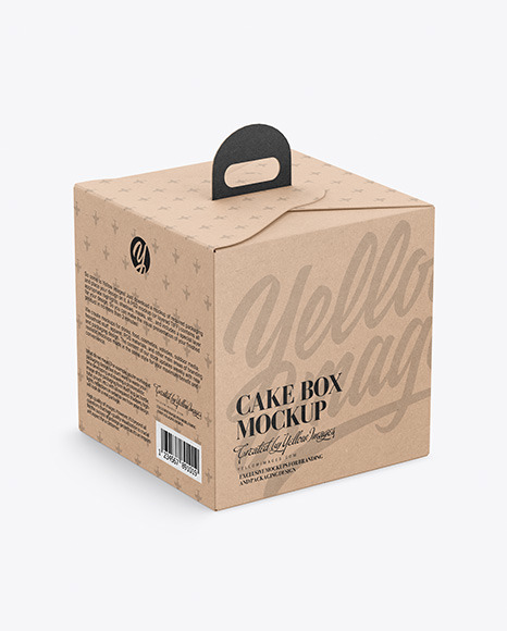 14+ Download Cake Box Mockup Psd Free