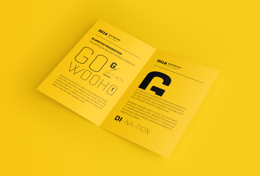45+ Download A4 Bifold Brochure Mockup Free&nbsp;Psd