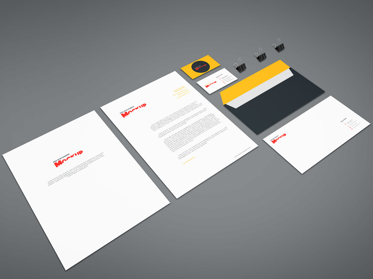 48+ Download Letterhead Mockup Template Free&nbsp;Psd