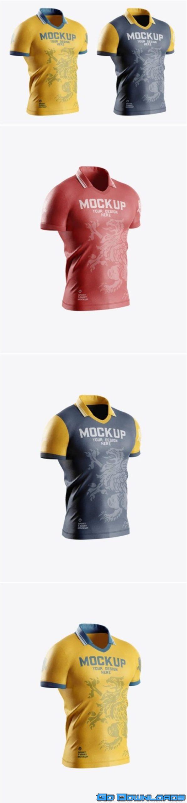 47+ Download Sports T Shirt Mockup Free&nbsp;Psd