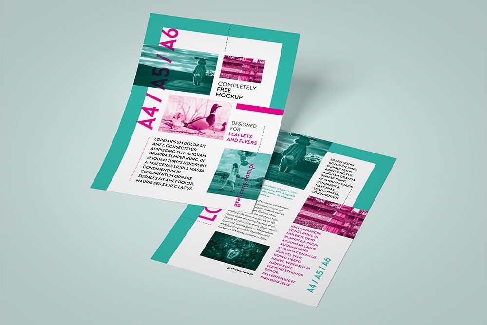 29+ Download 3 Flyer Mockup&nbsp;Psd