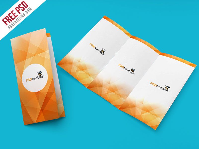 15+ Download Tri Fold Leaflet Mockup Free&nbsp;Psd