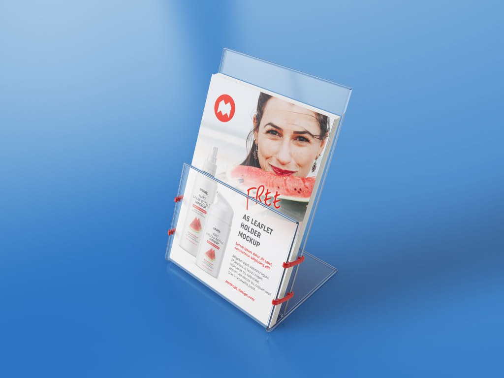 15+ Download Standing Brochure Mockup&nbsp;Psd